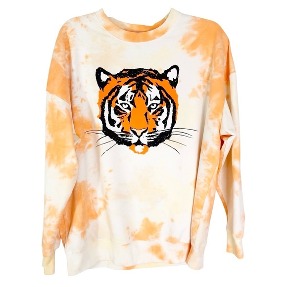 Wildfox La Tigre Roadtrip Tie Dye Sweatshirt Size S - Picture 5 of 10